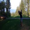 Radium Resort (Radium) Hole #2 - Tee Shot - Sunday, July 16, 2017 (Columbia Valley #1 Trip)