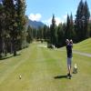 Radium Resort (Springs) Hole #4 - Tee Shot - Sunday, July 16, 2017 (Columbia Valley #1 Trip)