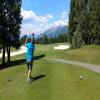 Radium Resort (Springs) Hole #7 - Tee Shot - Sunday, July 16, 2017 (Columbia Valley #1 Trip)