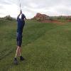 Sand Hollow (Championship) Hole #12 - Approach - Friday, April 29, 2022 (St. George Trip)