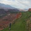 Sand Hollow (Championship) Hole #13 - Tee Shot - Friday, April 29, 2022 (St. George Trip)