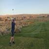 Sand Hollow (Championship) Hole #17 - Tee Shot - Friday, April 29, 2022 (St. George Trip)