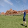 Sand Hollow (Championship) Hole #2 - Approach - Friday, April 29, 2022 (St. George Trip)