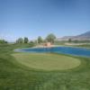 Santa Ana Golf Club (Tamaya / Cheena) Hole #18 - Greenside - Monday, April 29, 2024 (Albuquerque Trip)
