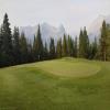 Silvertip Golf Course Hole #1 - Greenside - Monday, July 22, 2024 (Banff Trip)