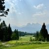 Silvertip Golf Course Hole #13 - Tee Shot - Monday, July 22, 2024 (Banff Trip)