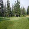 Silvertip Golf Course Hole #2 - Greenside - Monday, July 22, 2024 (Banff Trip)