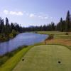 Sunriver Resort (Crosswater) Hole #12 - Tee Shot - Thursday, July 28, 2016 (Sunriver #1 Trip)