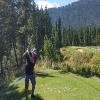 Talking Rock Golf Course Hole #6 - Tee Shot - Monday, August 8, 2022 (Shuswap Trip)