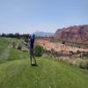 The Ledges Golf Club Hole #12 - Tee Shot - Monday, May 2, 2022 (St. George Trip)