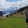 The Rise Golf Club Hole #1 - Tee Shot - Friday, August 5, 2022 (Shuswap Trip)