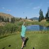 The Rise Golf Club Hole #16 - Tee Shot - Friday, August 5, 2022 (Shuswap Trip)