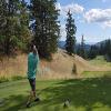 The Rise Golf Club Hole #9 - Tee Shot - Friday, August 5, 2022 (Shuswap Trip)