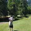 Three Nines Golf Course (Thistle / Pine Cone) Hole #8 - Tee Shot - Sunday, June 29, 2025 (Hood River Trip)