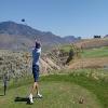 Tobiano Golf Course Hole #1 - Tee Shot - Sunday, August 7, 2022 (Shuswap Trip)