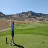 Tobiano Golf Course Hole #11 - Tee Shot - Sunday, August 07, 2022 (Shuswap Trip)