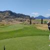 Tobiano Golf Course Hole #11 - Tee Shot - Sunday, August 7, 2022 (Shuswap Trip)