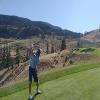 Tobiano Golf Course Hole #13 - Approach - 2nd - Sunday, August 7, 2022 (Shuswap Trip)
