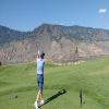 Tobiano Golf Course Hole #14 - Tee Shot - Sunday, August 7, 2022 (Shuswap Trip)