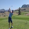 Tobiano Golf Course Hole #3 - Tee Shot - Sunday, August 7, 2022 (Shuswap Trip)