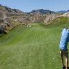 Tobiano Golf Course Hole #5 - Tee Shot - Sunday, August 07, 2022 (Shuswap Trip)