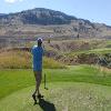 Tobiano Golf Course Hole #7 - Tee Shot - Sunday, August 7, 2022 (Shuswap Trip)