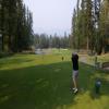 Whitefish Lake (North) Hole #4 - Tee Shot - Tuesday, August 25, 2015 (Flathead Valley #5 Trip)