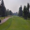 Whitefish Lake (South) Hole #15 - Tee Shot - Tuesday, August 25, 2015 (Flathead Valley #5 Trip)