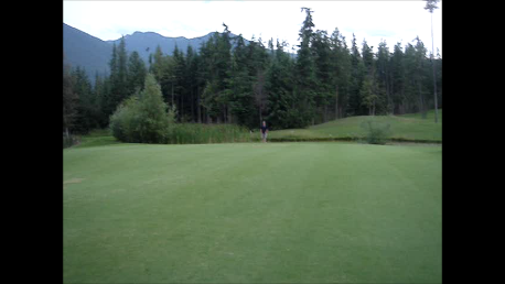 Balfour Golf Course Hole #16 - Sunday, July 12, 2009 (Kootenay Rockies #1 Trip)