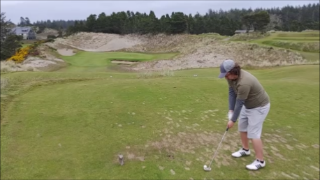 Bandon Dunes (Bandon Preserve) Hole #13 - Friday, April 23, 2021 (Bandon Dunes #2 Trip)