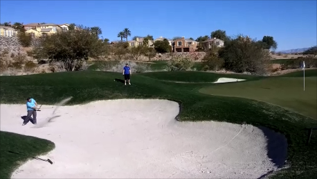 Reflection Bay Golf Club Hole #11 - Sunday, January 24, 2016 (Las Vegas #1 Trip)